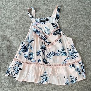 Small Kendall & Kylie Floral Tank Top